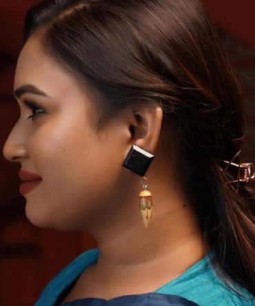 Aarushi Wooden Earrings
