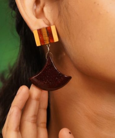 Akalpa Wooden Earrings