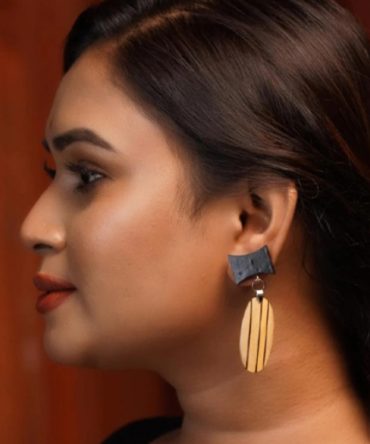 Amaya Wooden Earrings