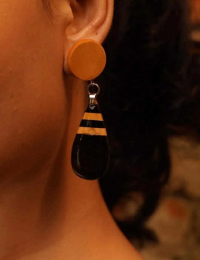 Amra Wooden Earrings