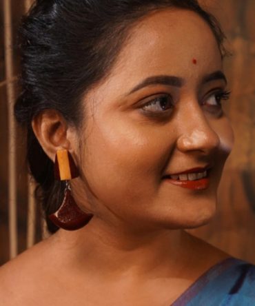Amrita Wooden Earrings