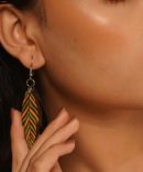 Ankhia Wooden Earrings