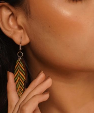 Ankhia Wooden Earrings