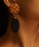 Aparajita Wooden Earrings