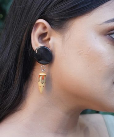 Chhaya Wooden Earrings