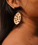 Daksha Wooden Earrings
