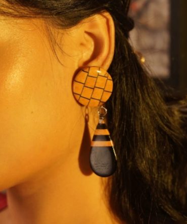 Gargi Wooden Earrings