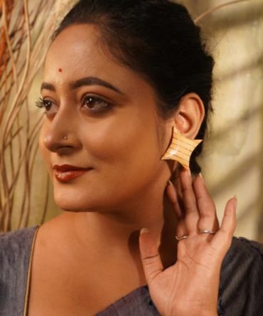 Hanshika Wooden Earrings