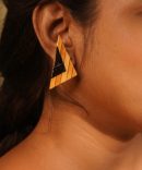Ishika Wooden Earrings