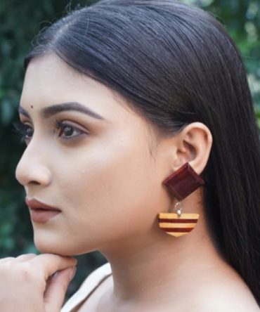 Kala Wooden Earrings