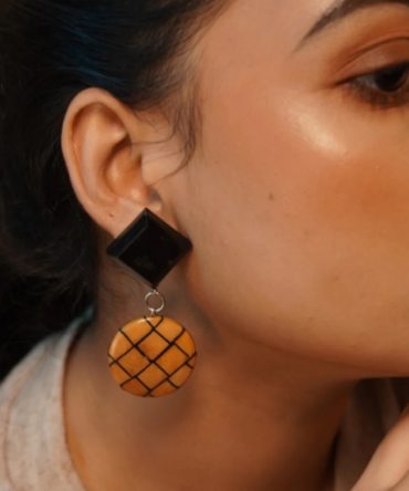 Kalyani Wooden Earrings