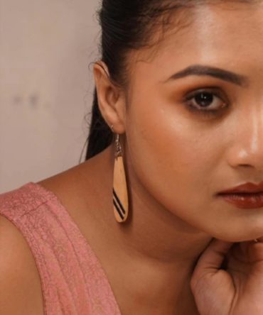 Kasturi Wooden Earrings
