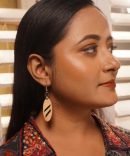 Laksha Wooden Earrings