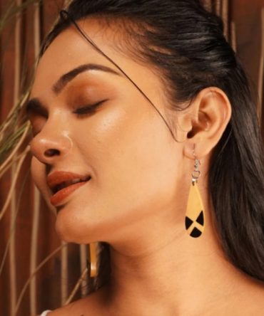 Mandara Wooden Earrings