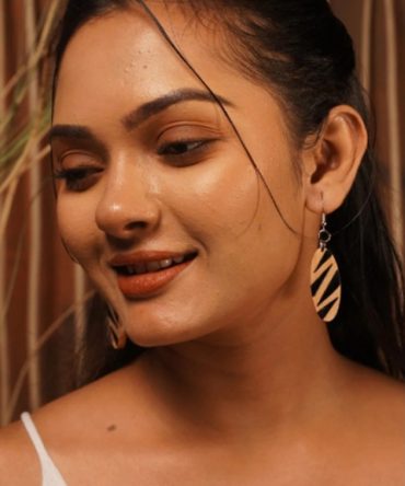Mayuri Wooden Earrings
