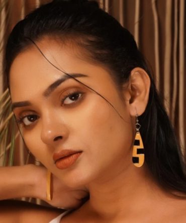Mohana Wooden Earrings