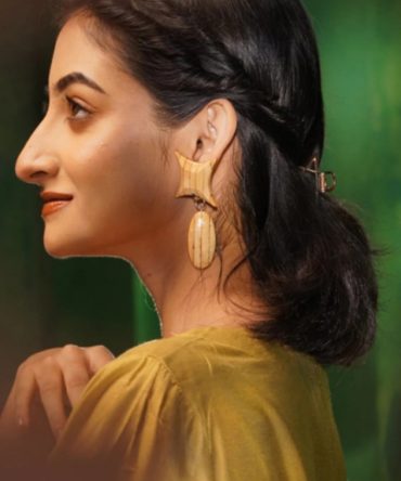Nandini Wooden Earrings