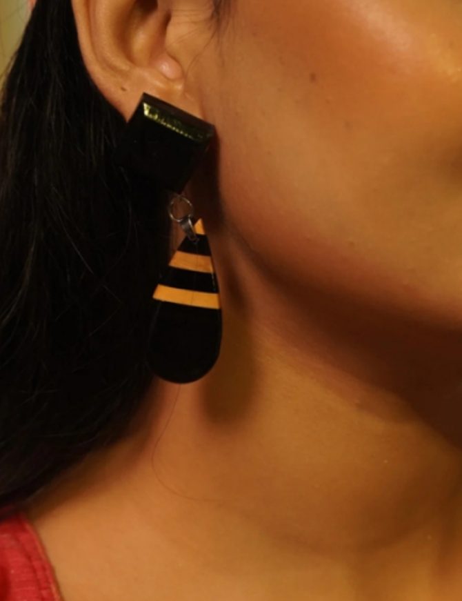 Palasha Wooden Earrings