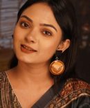 Pallavi Wooden Earrings