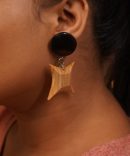 Pankhuri Wooden Earrings