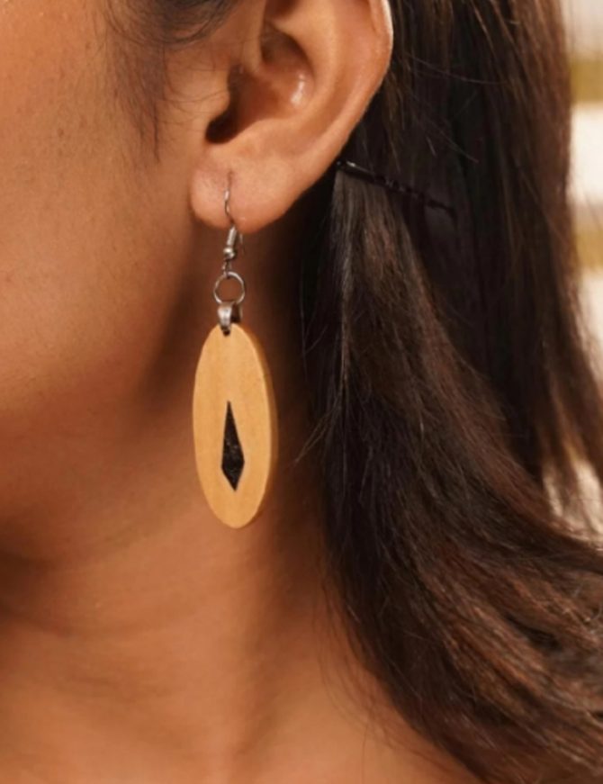 Premala Wooden Earrings