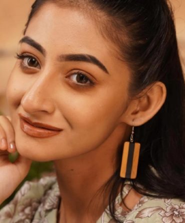 Rukmini Wooden Earrings