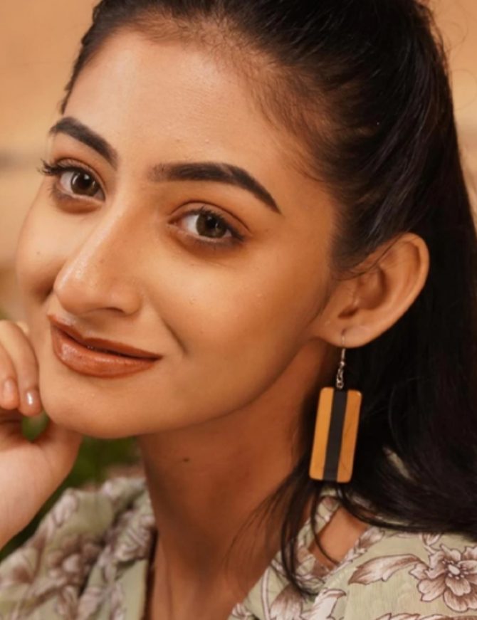 Rukmini Wooden Earrings