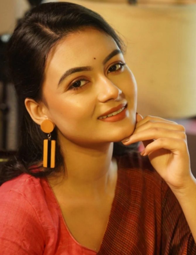 Sanskriti Wooden Earrings