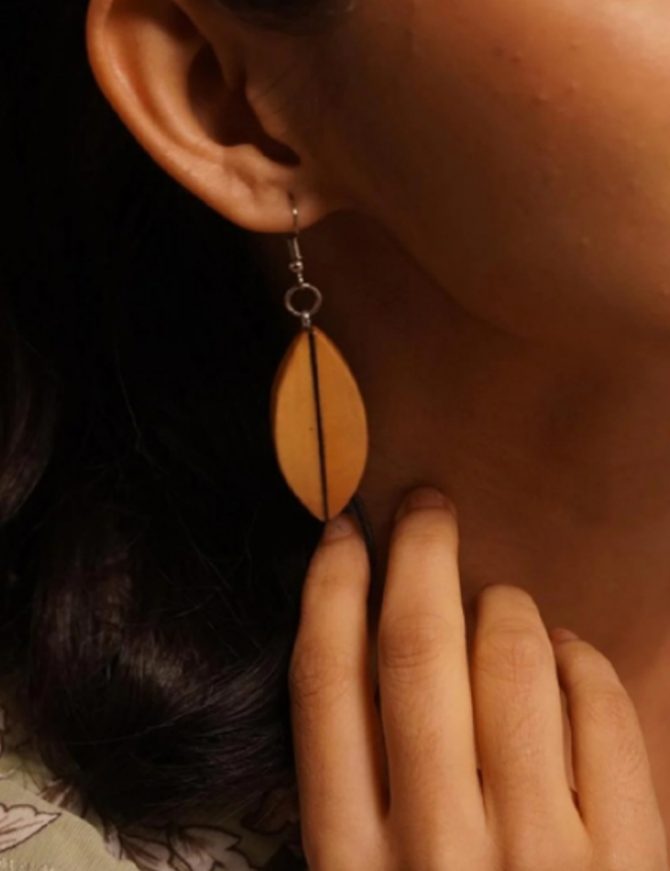 Shashi Wooden Earrings