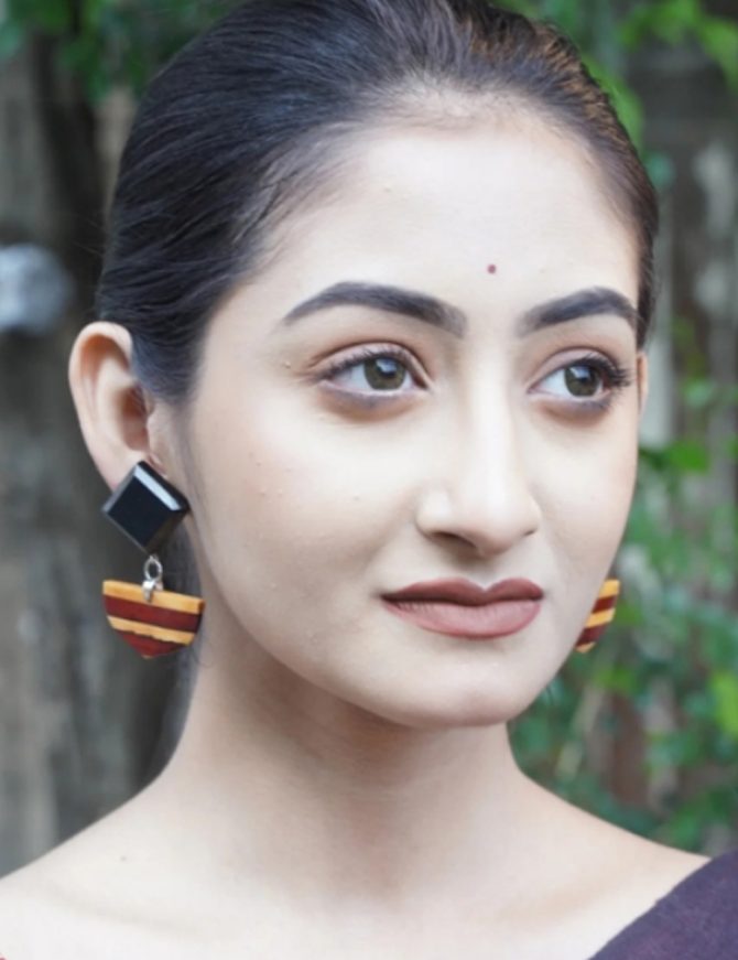 Sirsha Wooden Earrings