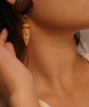Surabhi Wooden Earrings