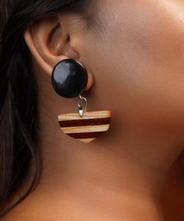 Tarangini Wooden Earrings