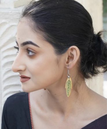 Taruni Wooden Earrings