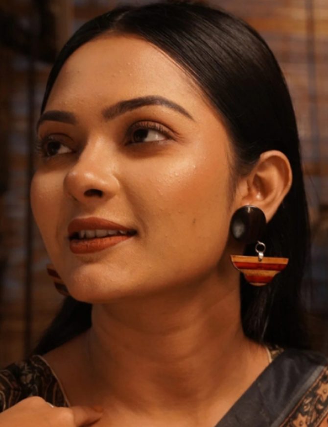Timberi Wooden Earrings