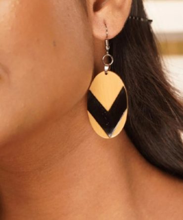 Urmi Wooden Earrings