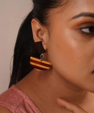 Vani Wooden Earrings