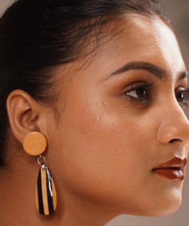 Vanishri Wooden Earrings