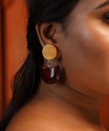 Vasanta Wooden Earrings