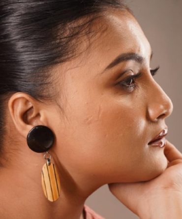 Veni Wooden Earrings