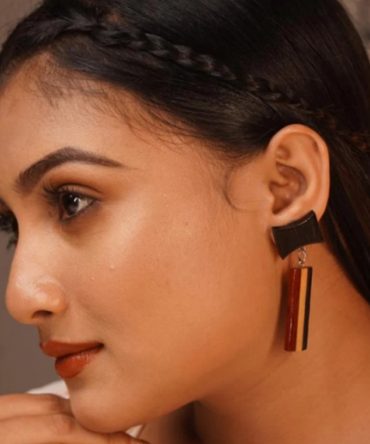 Vrikshi Wooden Earrings