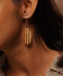 Yamini Wooden Earrings